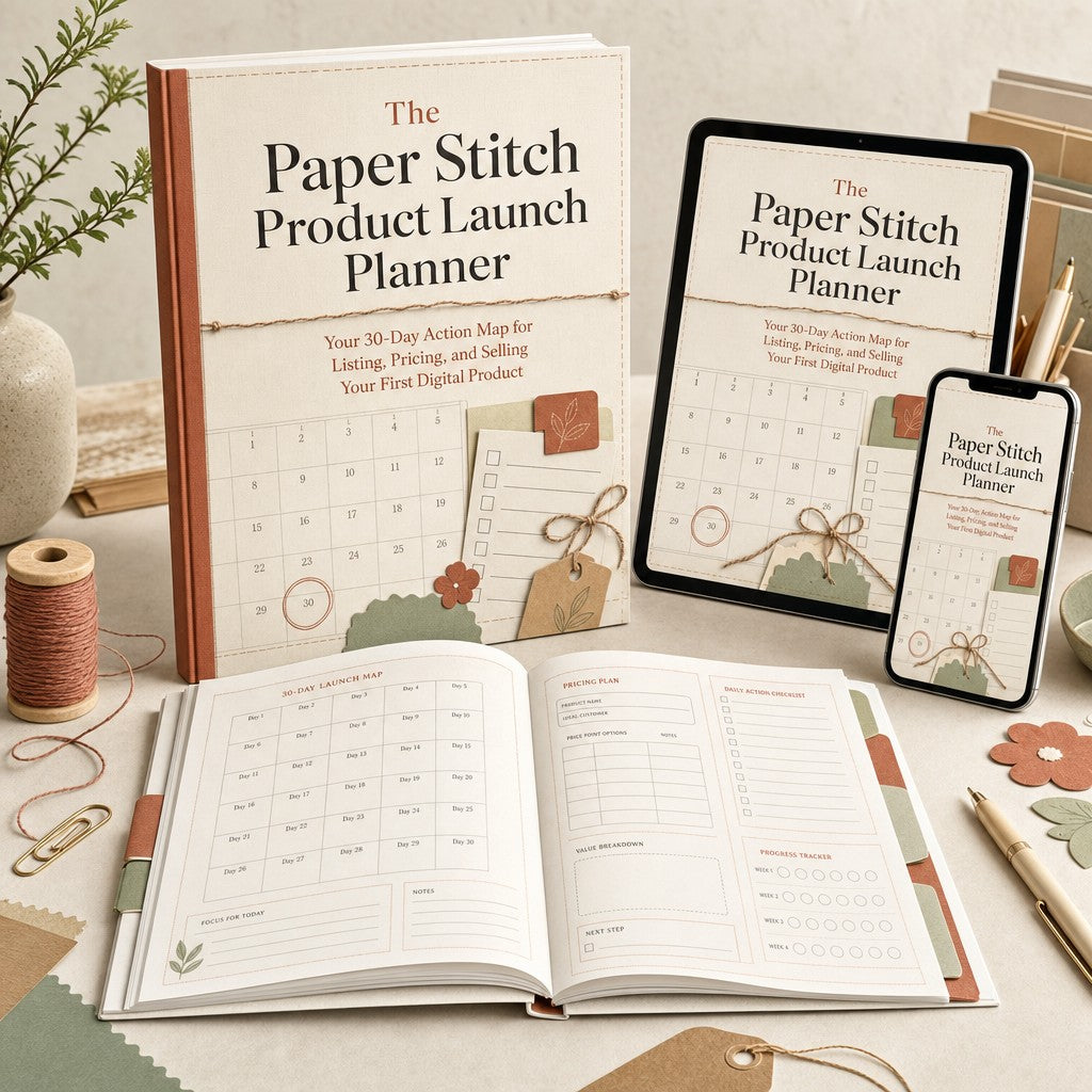 The Paper Stitch Product Launch Planner