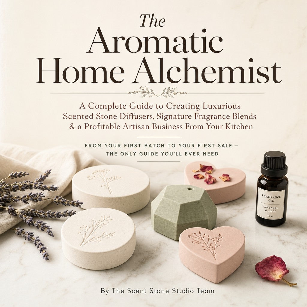 The Aromatic Home Alchemist: A Complete Guide to Creating Luxurious Scented Stone Diffusers, Signature Fragrance Blends & a Profitable Artisan Business From Your Kitchen