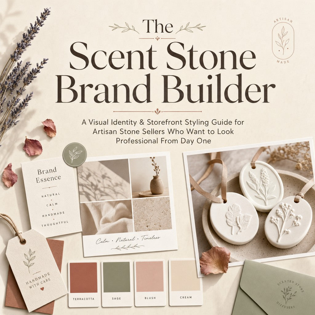 The Scent Stone Brand Builder: A Visual Identity & Storefront Styling Guide for Artisan Stone Sellers Who Want to Look Professional From Day One