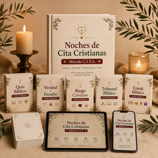 💞Noches de Cita Cristianas — Método C.I.T.A.™ + 4 Bonos