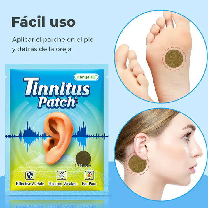 Xclusivly™ Tinnitus Patches | Alivia los Zumbidos y Pitidos de forma natural y comienza a reparar las células ciliadas del Oído en 30 días.