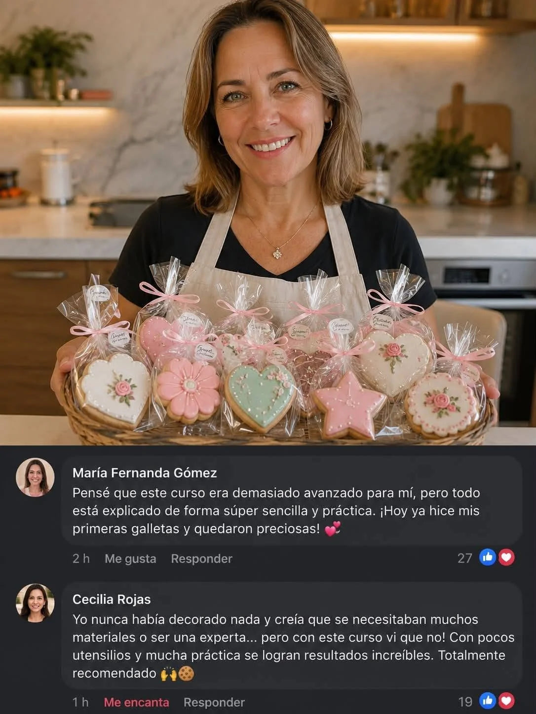 Resultado real de alumna