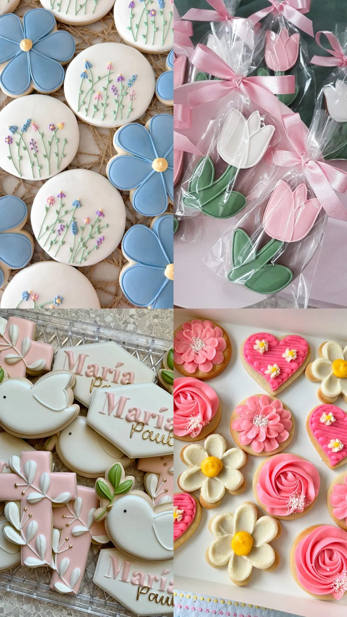 Collage de galletitas decoradas para eventos y regalos