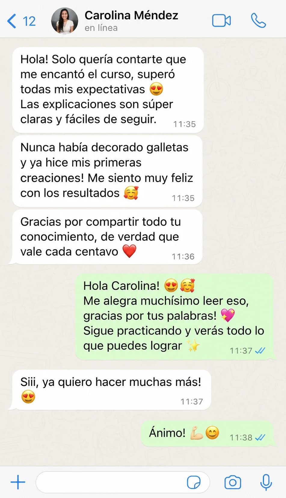 Testimonio de Carolina