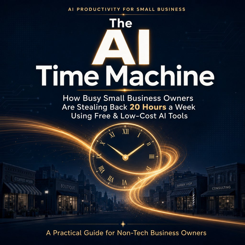 The AI Time Machine: How Busy Small Business Owners Are Stealing Back 20 Hours a Week Using Free & Low-Cost AI Tools