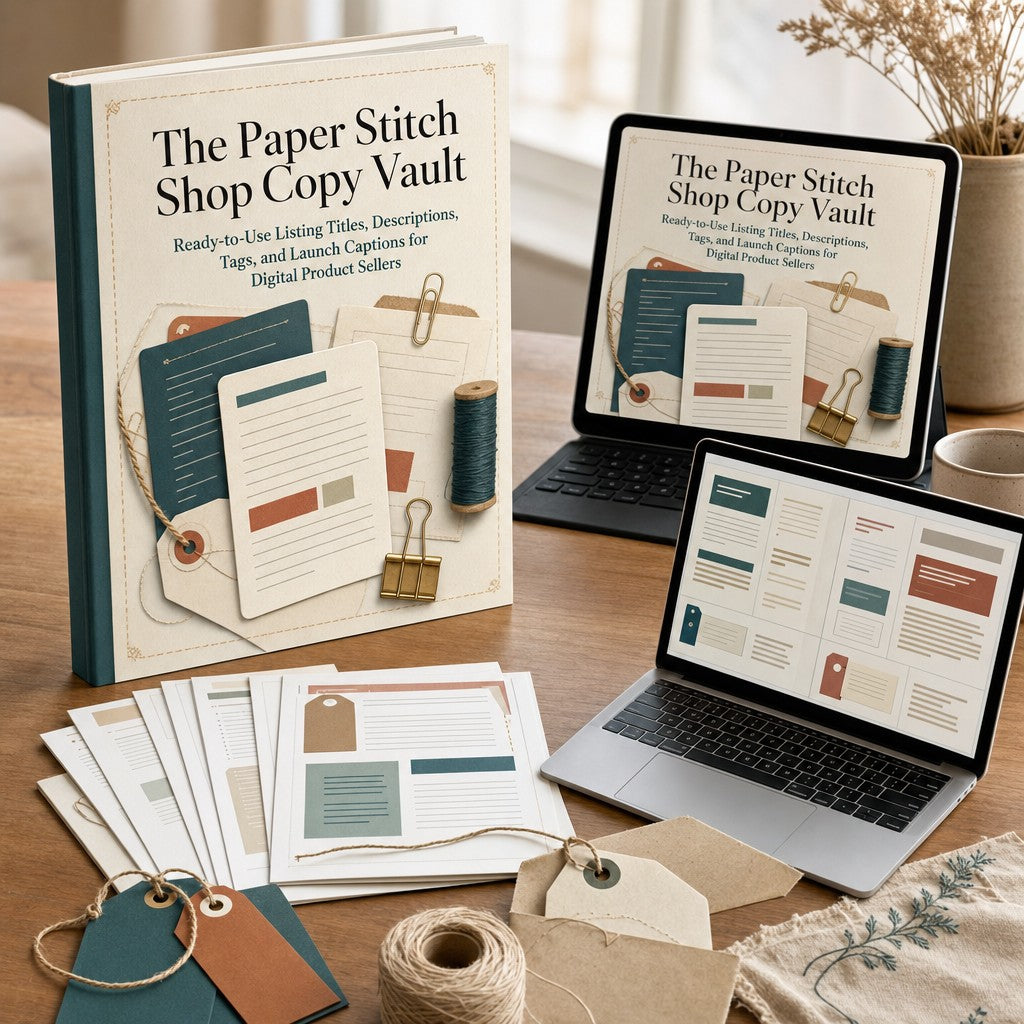 The Paper Stitch Shop Copy Vault