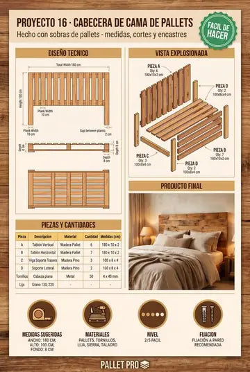 Página del ebook — proyecto con pallets